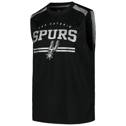 San Antonio Spurs Birdseye Muscle Tank Top - Black | Fanatics sale
