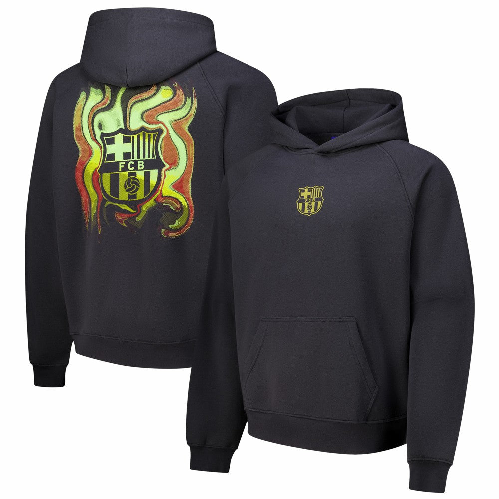 Barcelona Dream Oversized Hoodie - Charcoal shop