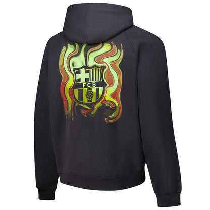 Barcelona Dream Oversized Hoodie - Charcoal shop