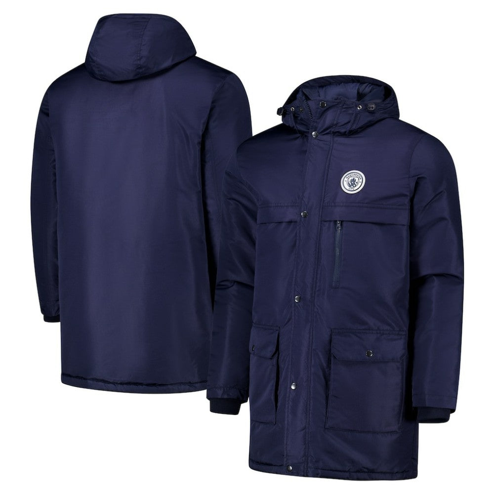 Manchester City Winter Field Park Full-Zip Hoodie Jacket - Navy outlet