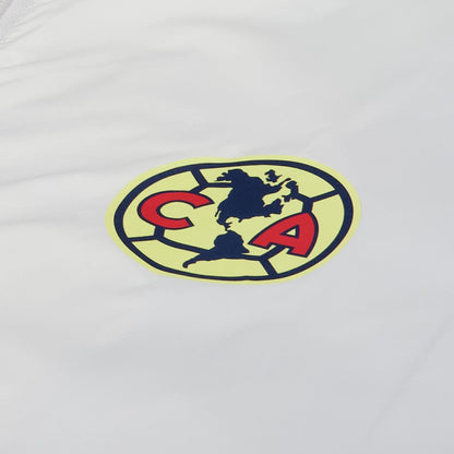 Club America Home Match Hoodie Full-Zip Windbreaker Jacket - White cheap