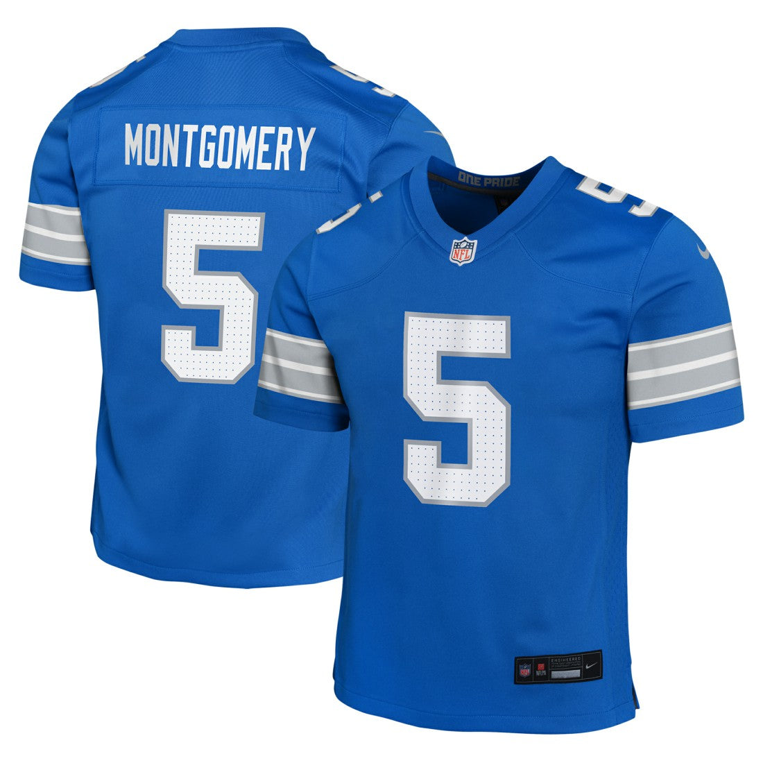 David Montgomery Detroit Lions Youth Game Jersey - Blue | Nike sale
