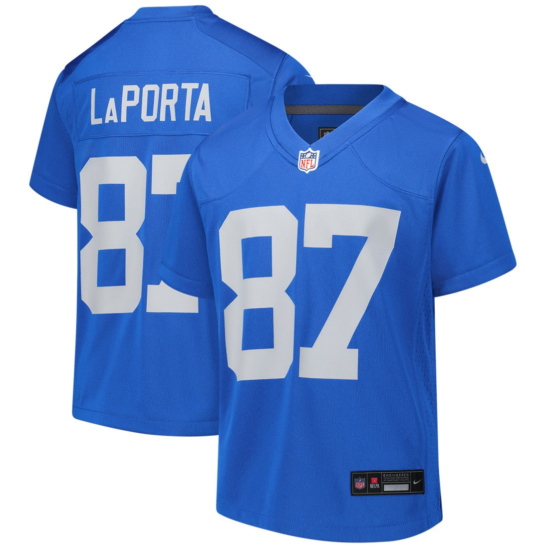 Sam LaPorta Detroit Lions Youth Game Jersey - Blue | Nike sale