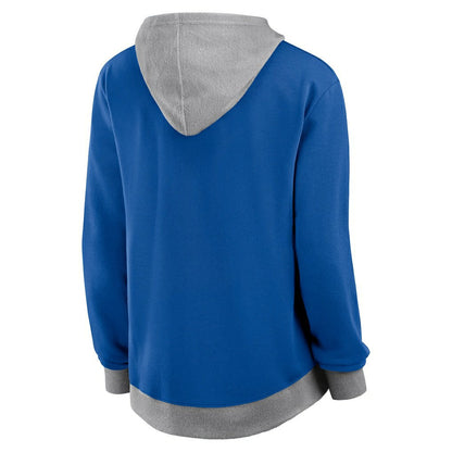 Buffalo Bills Logo Athletic Women's Hit It French Terry Full-Zip Hoodie - Royal sale