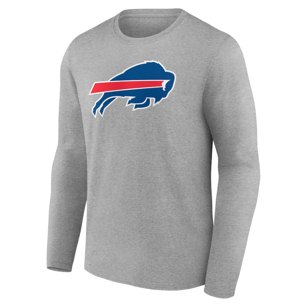 Josh Allen Buffalo Bills Icon Player Name & Number Long Sleeve T-Shirt - Gray online
