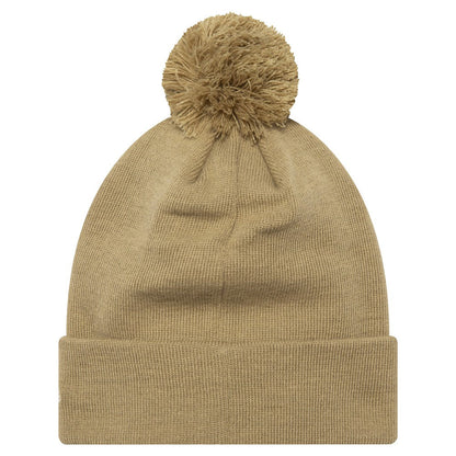 Tottenham Hotspur New Era Boucle Cuffed Knit Hat with Pom - Tan | New Era for sale