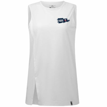 Minnesota Twins Levelwear Women's  Influx Rafters Tank Top - White