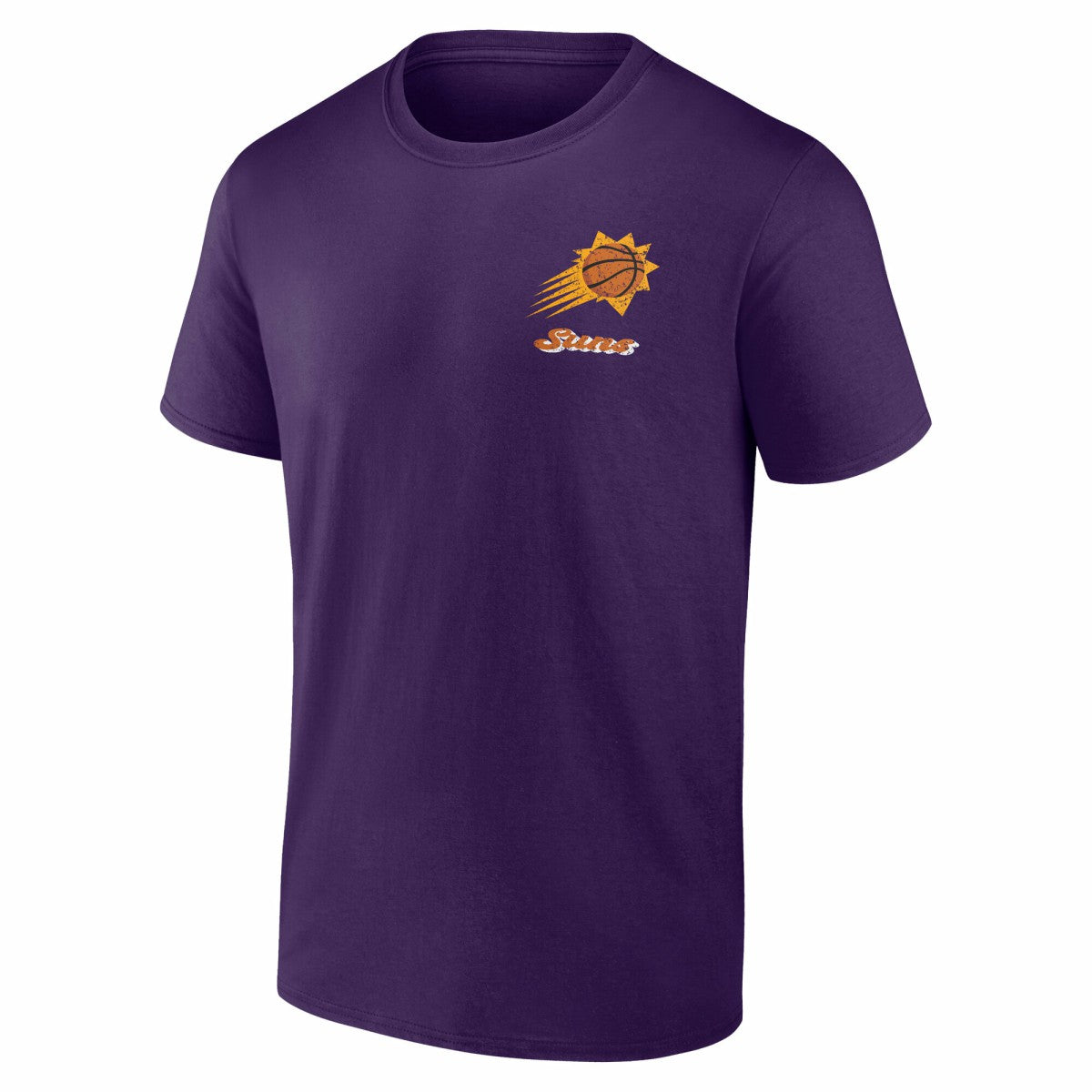 Phoenix Suns Logo Athletic Never Over T-Shirt - Purple cheap