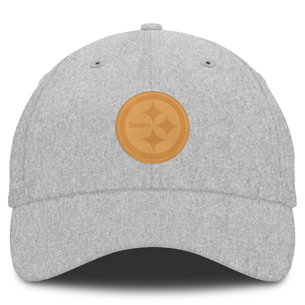 Pittsburgh Steelers Front Office Adjustable Hat - Heather Gray cheap