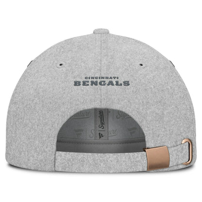 Cincinnati Bengals Front Office Adjustable Hat - Heather Gray discount