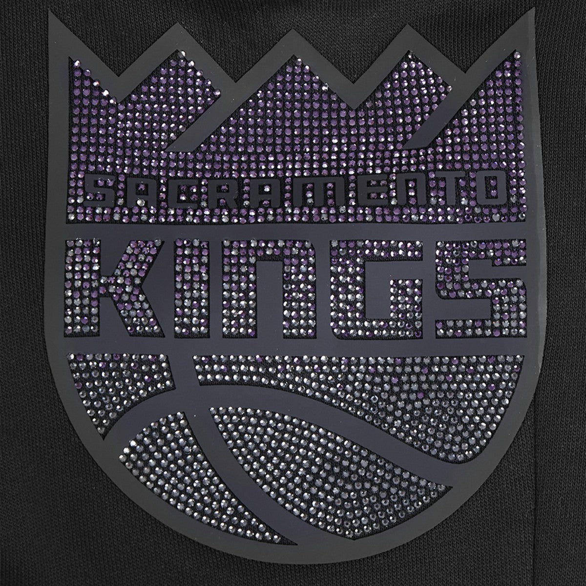 Sacramento Kings Pro Standard Women's Jewels Boxy Cropped T-Shirt - Black discount