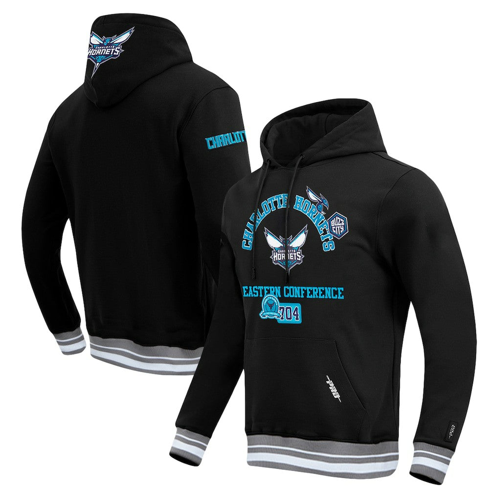 Charlotte Hornets Pro Standard Area Code Pullover Hoodie - Black outlet