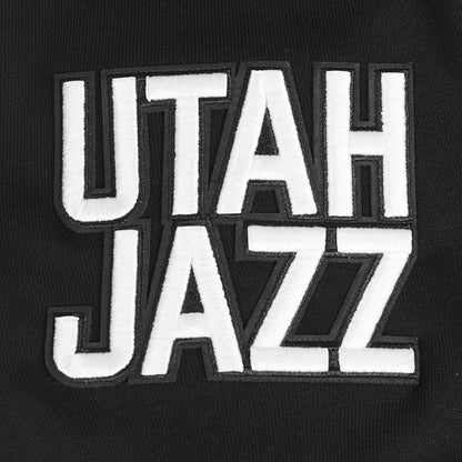 Utah Jazz Pro Standard Area Code Pullover Hoodie - Black shop