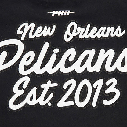 New Orleans Pelicans Pro Standard Paint the City Drop Shoulder Sweatshirt - Black online