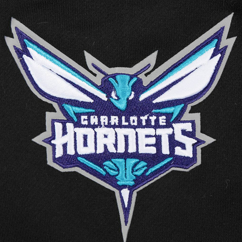 Charlotte Hornets Pro Standard Paint the City Drop Shoulder Sweatshirt - Black shop