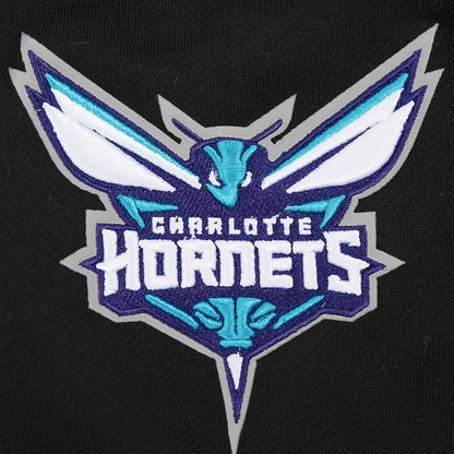 Charlotte Hornets Pro Standard Paint the City Drop Shoulder Sweatshirt - Black shop