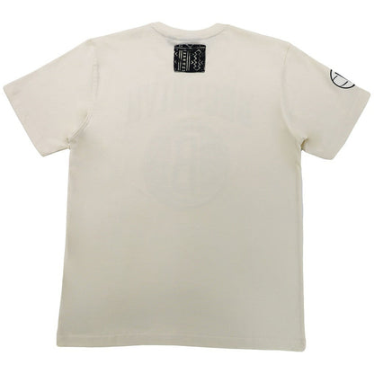 Brooklyn Nets NBA x Two Hype Unisex Culture & Hoops T-Shirt - Cream for sale