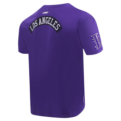 Los Angeles Lakers Pro Standard Made To Play Drop Shoulder T-Shirt - Purple on sale