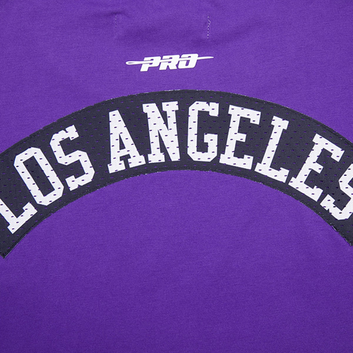 Los Angeles Lakers Pro Standard Made To Play Drop Shoulder T-Shirt - Purple on sale