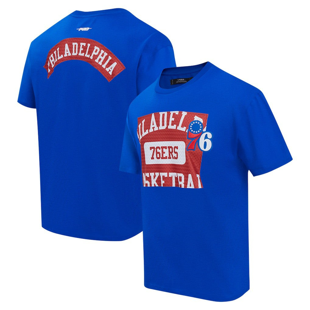 Philadelphia 76ers Pro Standard Made To Play Drop Shoulder T-Shirt - Royal outlet