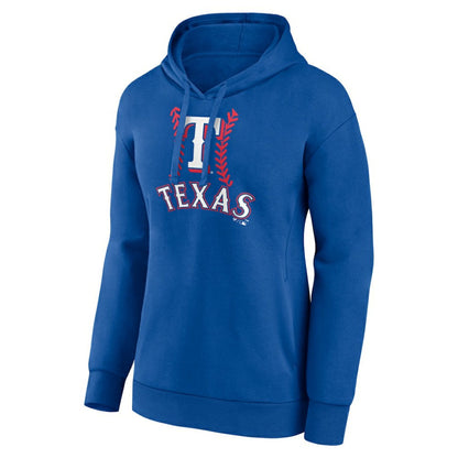 Corey Seager Texas Rangers Women's Fastball Player Name & Number Pullover Hoodie - Royal