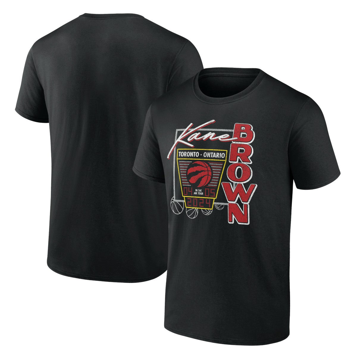 Kane Brown x Toronto Raptors T-Shirt - Black | Fanatics sale