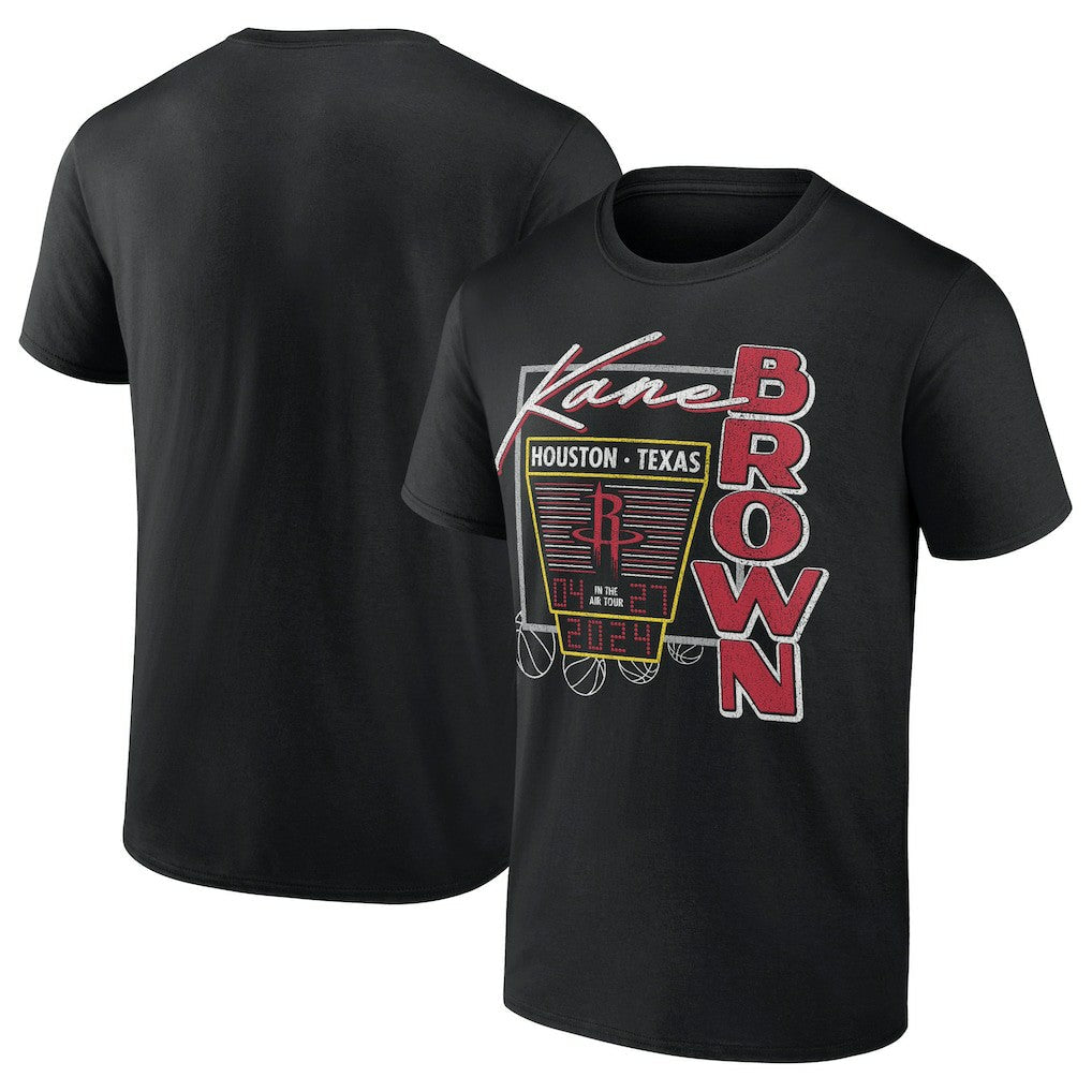 Kane Brown x Houston Rockets T-Shirt - Black | Fanatics for sale
