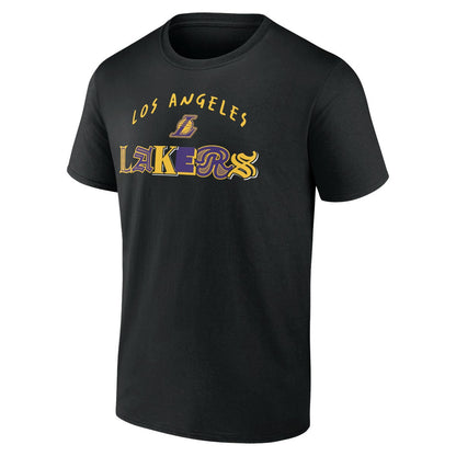 Los Angeles Lakers Graffiti Arch T-Shirt - Black cheap