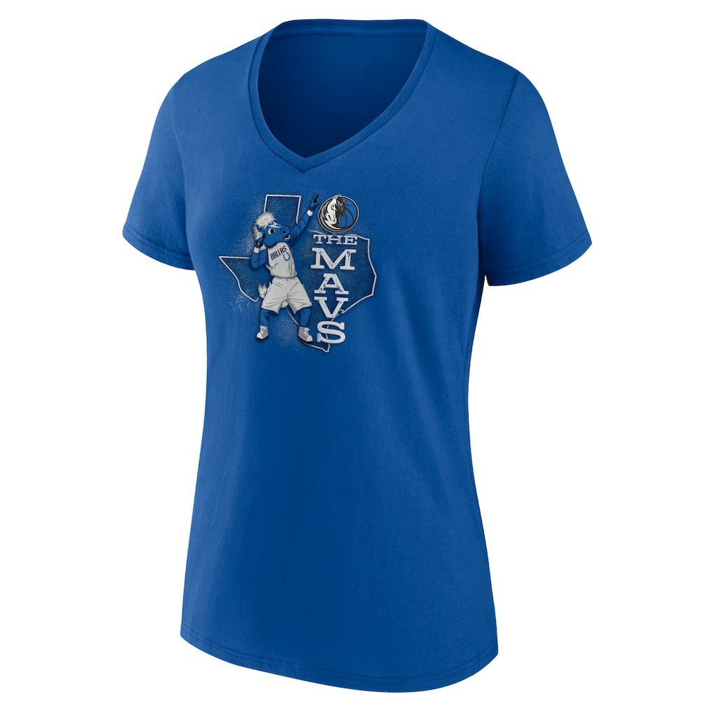 Dallas Mavericks Pick & Roll Coverage V-Neck T-Shirt sale - Blue discount