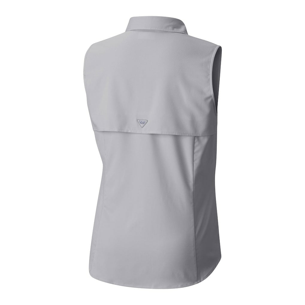 Arizona Cardinals Women's PFG Tamiami Omni-Shade Sleeveless Button-Up Shirt - Gray outlet