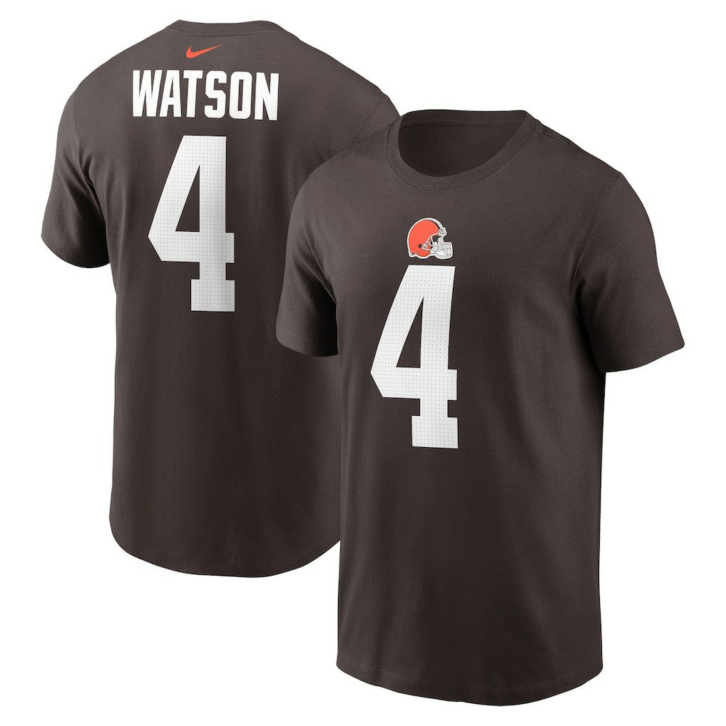 Deshaun Watson Cleveland Browns Player Name & Number T-Shirt - Brown | Nike outlet