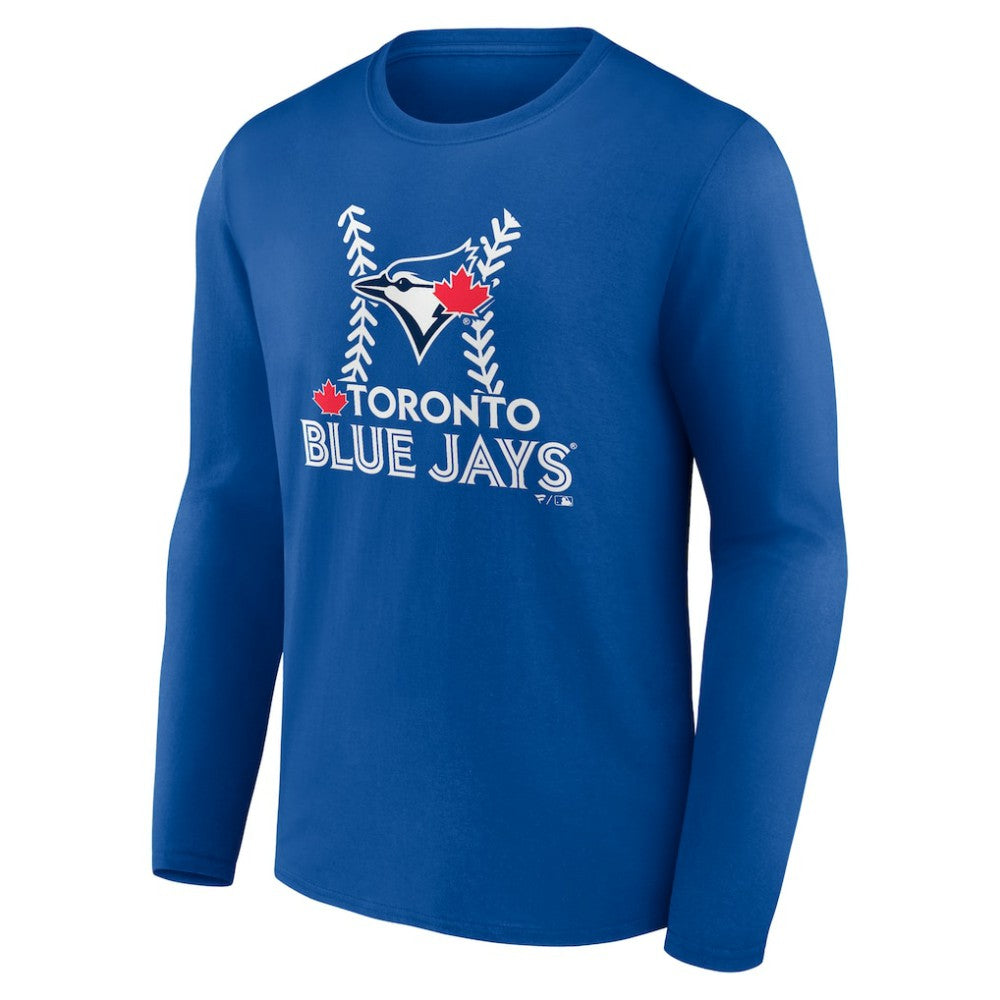 Vladimir Guerrero Jr. Toronto Blue Jays Name & Number Fastball Long Sleeve T-Shirt - Royal