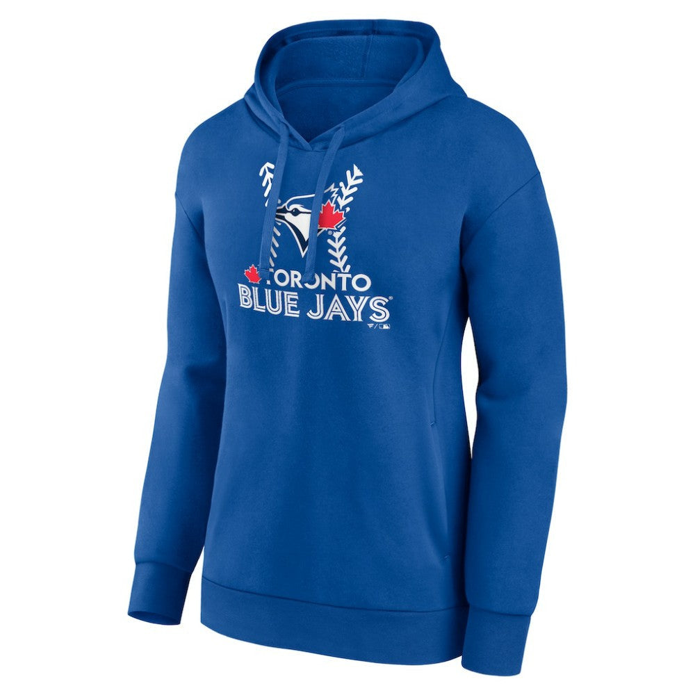 Vladimir Guerrero Jr. Toronto Blue Jays Women's Name & Number Fastball Pullover Hoodie - Royal