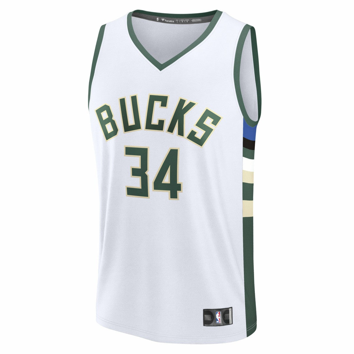 Giannis Antetokounmpo Milwaukee Bucks Fast Break Replica Player Jersey - Association Edition - White | Fanatics online