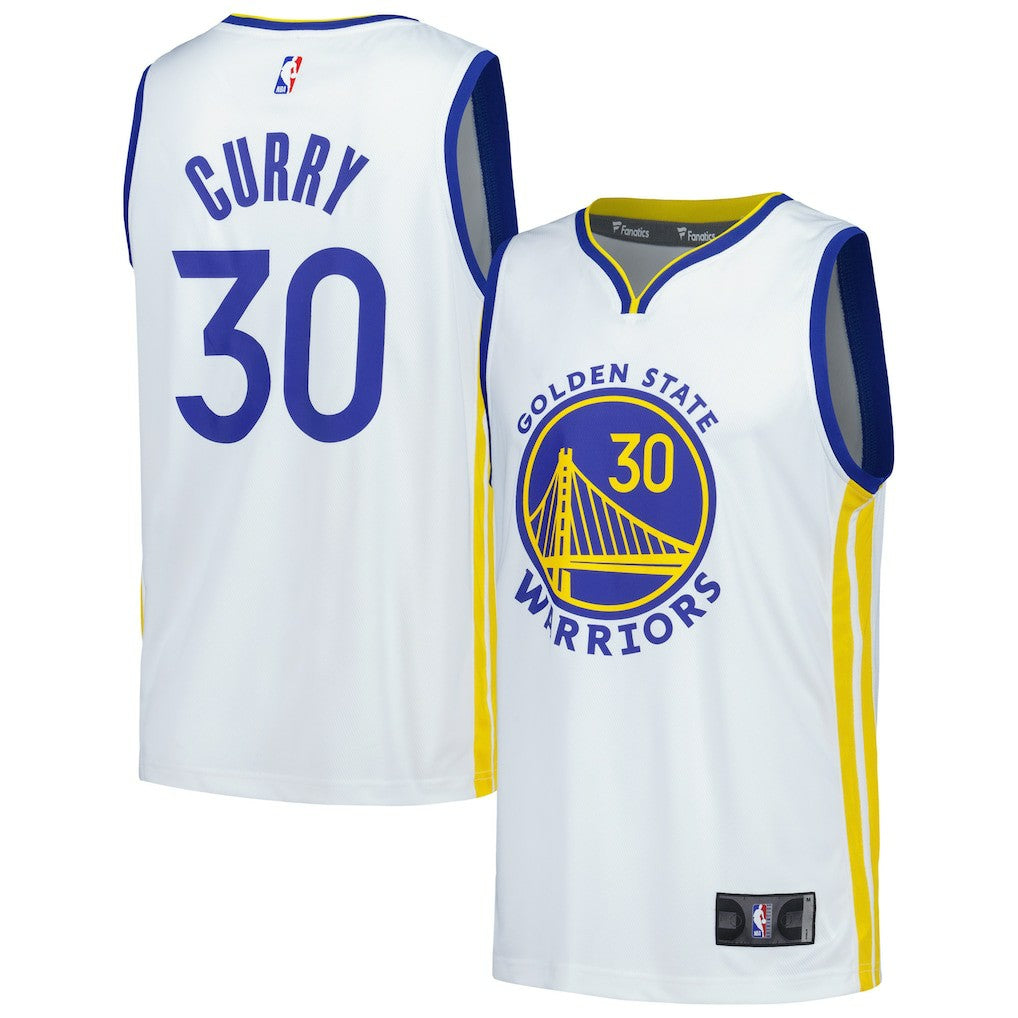 Stephen Curry Golden State Warriors Fast Break Replica Player Jersey sale - Association Editi- White | Fanatics online