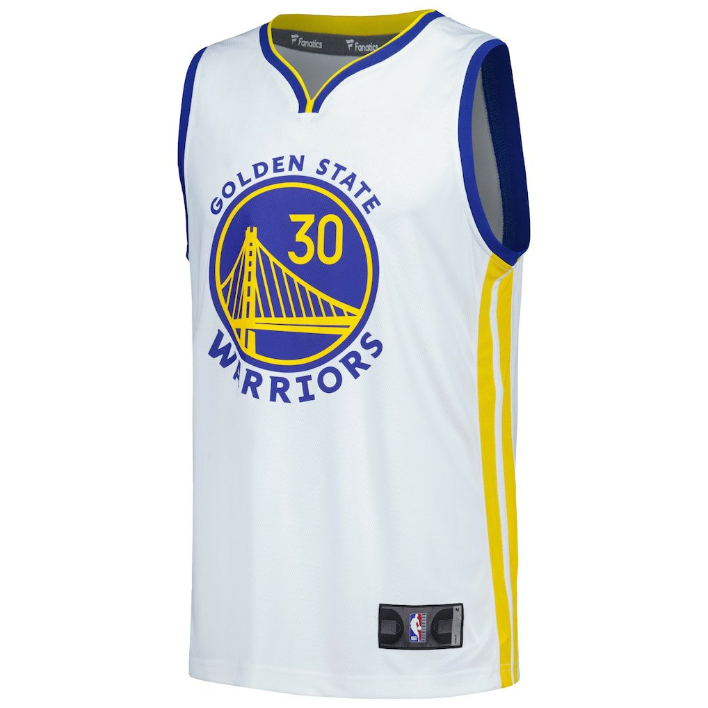 Stephen Curry Golden State Warriors Fast Break Replica Player Jersey sale - Association Editi- White | Fanatics online