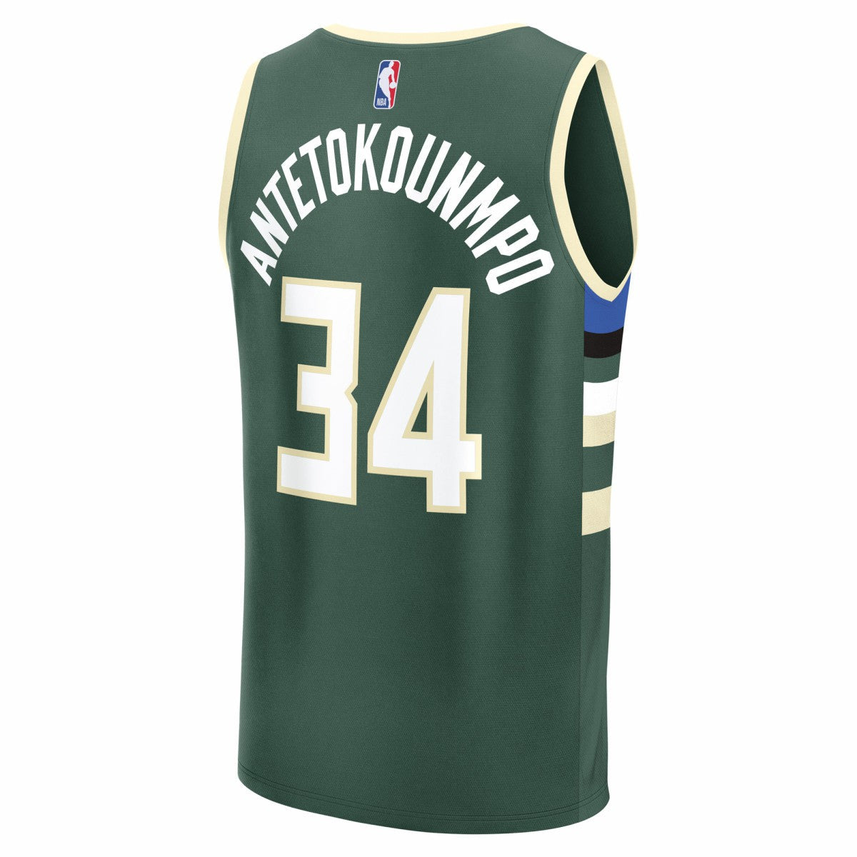 Giannis Antetokounmpo Milwaukee Bucks Youth Fast Break Replica Player Jersey - Icon Edition - Hunter Green | Fanatics shop