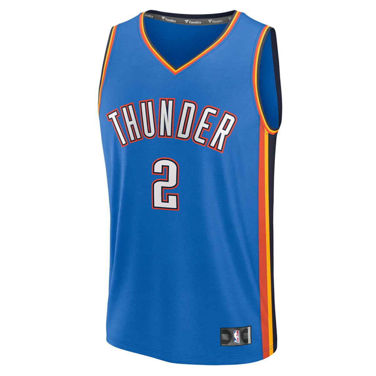 Shai Gilgeous-Alexander Oklahoma City Thunder Youth Fast Break Replica Player Jersey - Icon Edition - Blue | Fanatics cheap