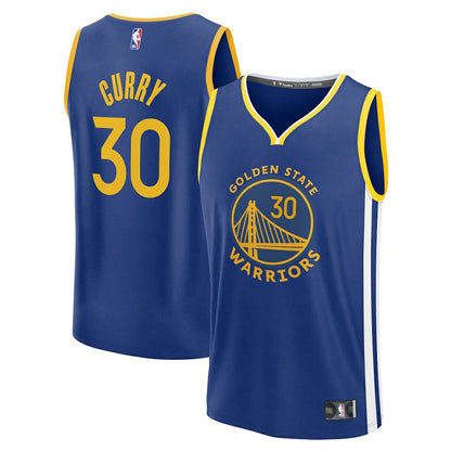 Stephen Curry Golden State Warriors Fast Break Replica Jersey - Icon Edition - Royal | Fanatics on sale