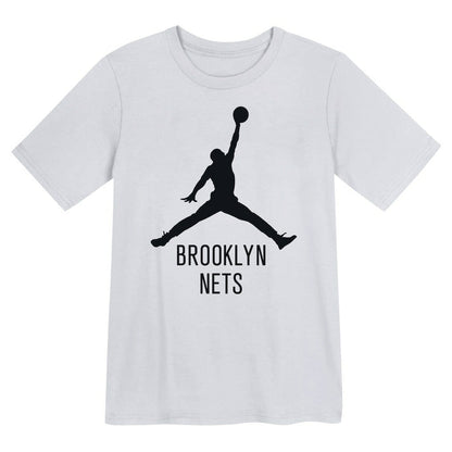 Brooklyn Nets Jordan Brand Preschool Essential Jumpman T-Shirt - White discount