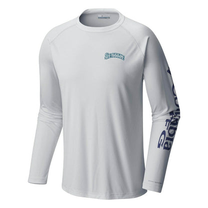 Seattle Mariners Terminal Tackle Long Sleeve T-Shirt - White | Columbia