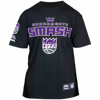 Sacramento Kings Hyperfly Unisex NBA x My Hero Academia All Might Smash T-Shirt - Black cheap