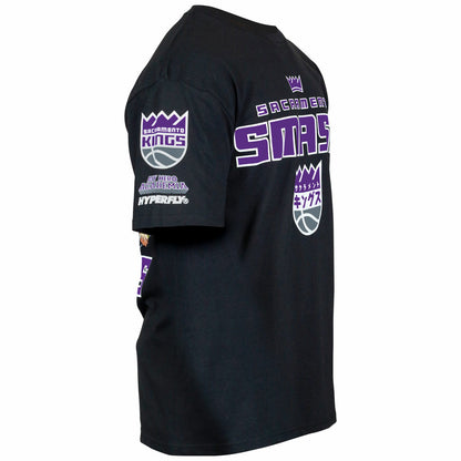 Sacramento Kings Hyperfly Unisex NBA x My Hero Academia All Might Smash T-Shirt - Black cheap