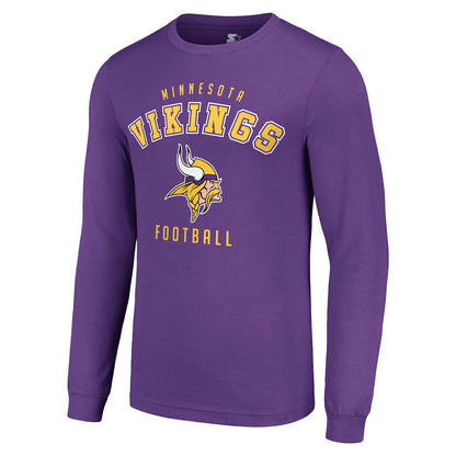 Minnesota Vikings Starter Long Sleeve T-Shirt - Purple outlet