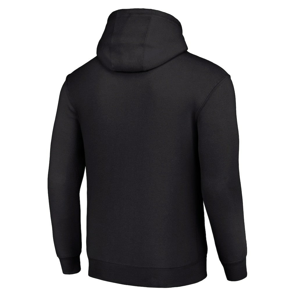 Kansas City Chiefs Starter Unisex Team Mesh Print Graphic Tri-Blend Pullover Hoodie - Black sale