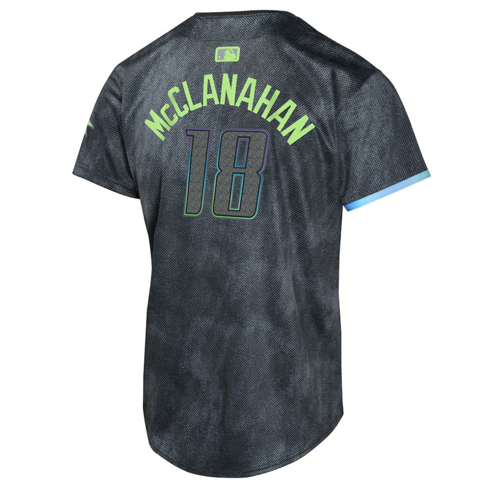 Shane McClanahan Tampa Bay Rays Youth 2024 City Connect Limited Player Jersey - Charcoal | Nike