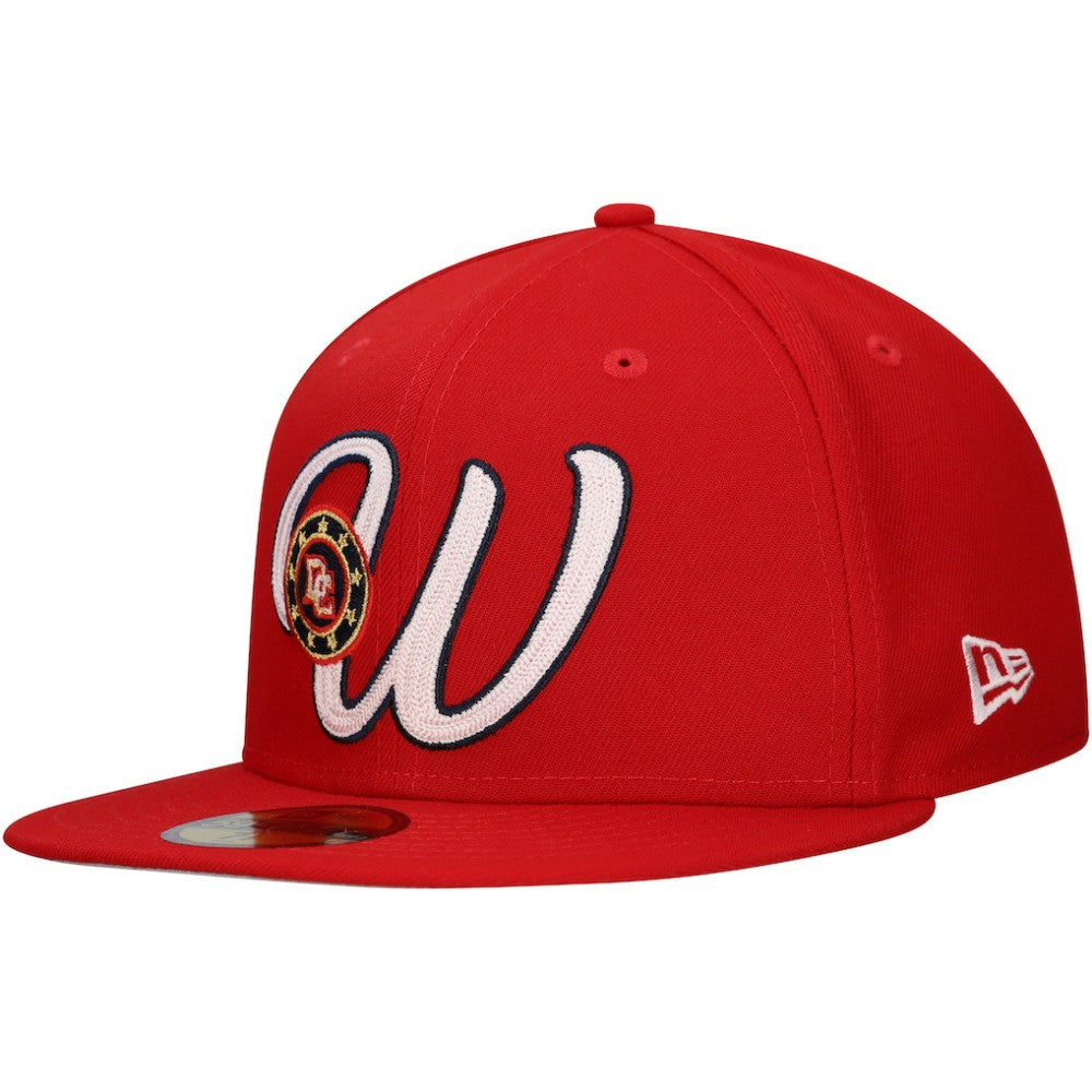 Washington Nationals  Duo Logo 2.0 59FIFTY Fitted Hat - Red | New Era