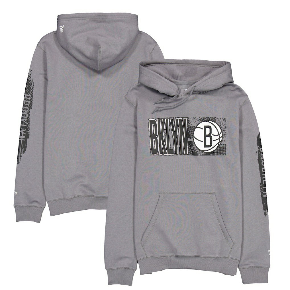 Brooklyn Nets Tip-Off Collection Pullover Hoodie - Charcoal | New Era shop