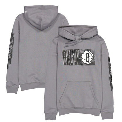 Brooklyn Nets Tip-Off Collection Pullover Hoodie - Charcoal | New Era shop