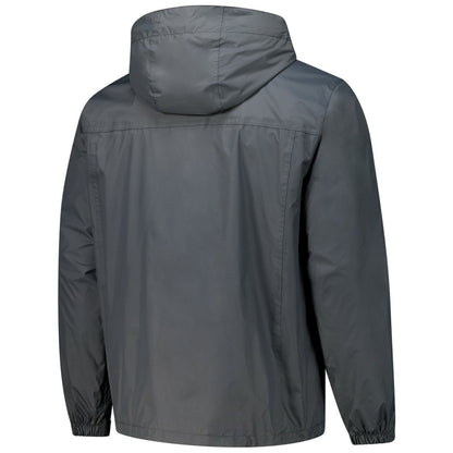 Green Bay Packers Dunbrooke Tropic Waterproof Packable Full-Zip Hoodie Jacket  - Graphite on sale